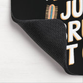 No, I Can't Just Brush It Out Groomer Funny Groome Muismat (Hoek)