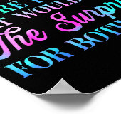 No I Don't Think Before I Speak That Would Ruin Th Poster (Hoek)