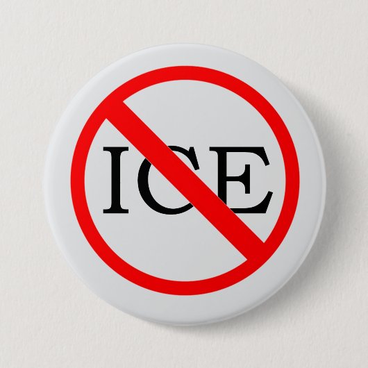 "NO ICE" Button (Voorkant)