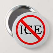 "NO ICE" Button (Voorkant /achterkant)