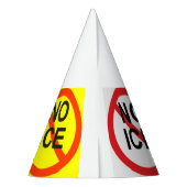 NO ICE  FEESTHOEDJES (Achterkant)