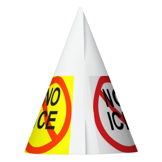 NO ICE FEESTHOEDJES (Achterkant)