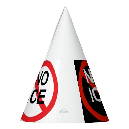 NO ICE  FEESTHOEDJES (Links)