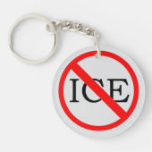 "NO ICE" Keychain (Voorkant)