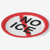 NO ICE  PAPIEREN BORDJE (Gekanteld)