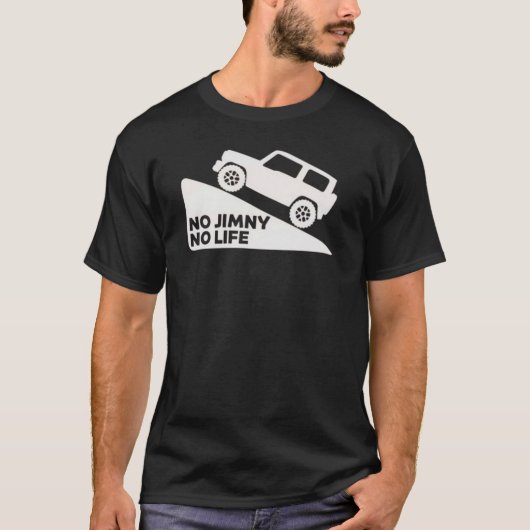 NO JIMNY NO LIFE  T-SHIRT (Voorkant)