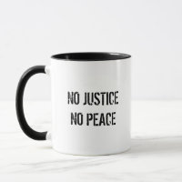 No Justice No Peace Koffie 