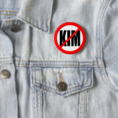 "NO KIM" RONDE BUTTON 5,7 CM (In situ)