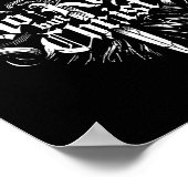 No King But Christ Christian Faith Jesus Religious Poster (Hoek)