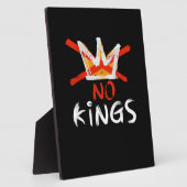 No King Funny Quote Retro Creative Style Fotoplaat (Zijkant)