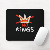 No King Funny Quote Retro Creative Style Muismat (Met muis)