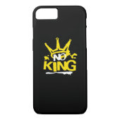No King Minimal Clean Case-Mate iPhone Case (Achterkant)