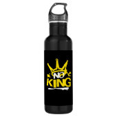 No King Minimal Clean Waterfles (Voorkant)