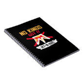 No King Patriotic Freedom No Kings In America Crea Notitieboek (Rechterzijde)