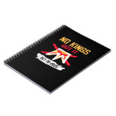 No King Patriotic Freedom No Kings In America Crea Notitieboek (Linkerzijde)