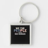 No King Patriotic Freedom No Kings In America Crea Sleutelhanger (Voorkant)