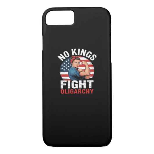 No King Patriotic Freedom No Kings In America Vint Case-Mate iPhone Case (Achterkant)
