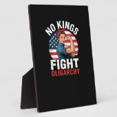 No King Patriotic Freedom No Kings In America Vint Fotoplaat (Zijkant)
