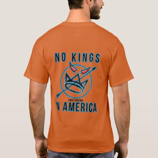 No King Turq T-shirt (Achterkant)