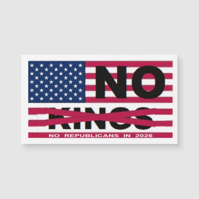 NO KINGS (Voorkant)