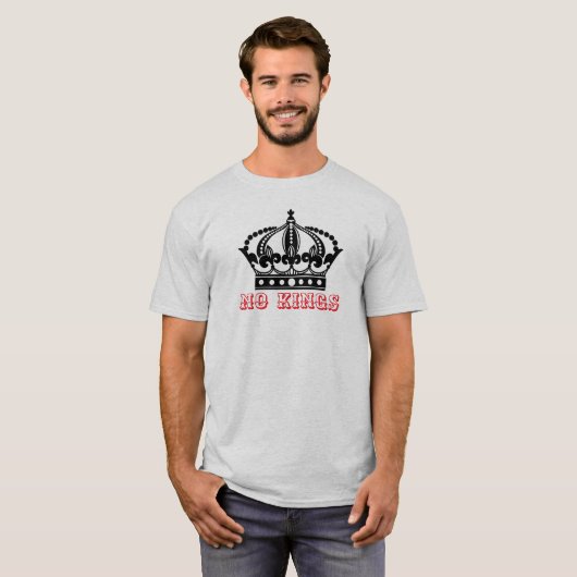 No Kings2 T-shirt (Voorkant volledig)