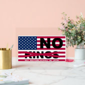 NO KINGS ACRYL BORD (Huwelijk)