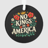 No Kings America Ornament (achterkant)