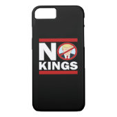 No Kings Anti Classic Minimal Clean Case-Mate iPhone Case (Achterkant)