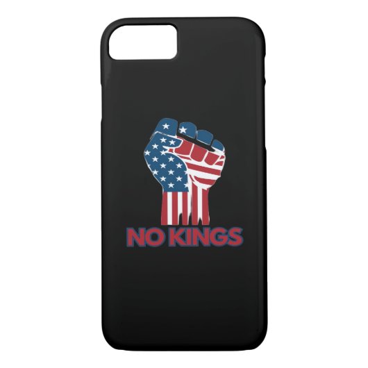 No Kings Anti Classic Retro Style Case-Mate iPhone Case (Achterkant)