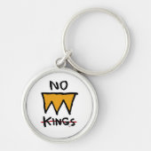 No Kings Anti Classic Sleutelhanger (Voorkant)