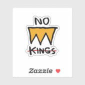 No Kings Anti Classic Sticker (Vel)