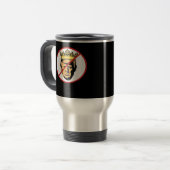 No Kings Anti Creative Classic Design Reisbeker (Voorkant links)