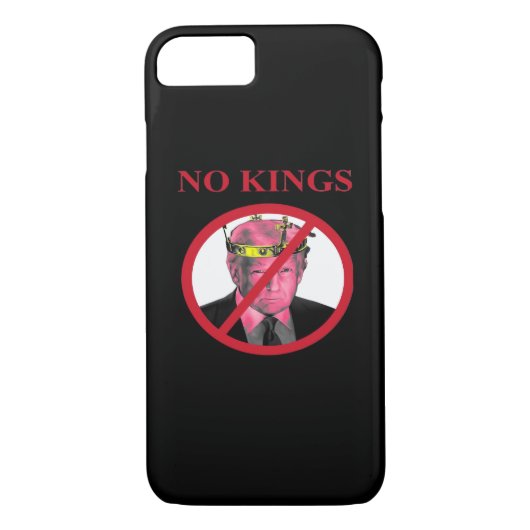 No Kings Anti Creative Graphic Style Case-Mate iPhone Case (Achterkant)