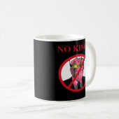 No Kings Anti Creative Graphic Style Koffiemok (Voorkant rechts)
