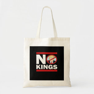 No Kings Anti Klassiek Minimaal Schoon Tote Bag
