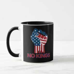 No Kings Anti Klassieke Retro Stijl Mok