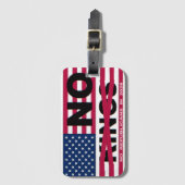 NO KINGS BAGAGELABEL (Voorkant (verticaal))