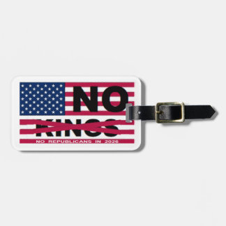 NO KINGS  BAGAGELABEL