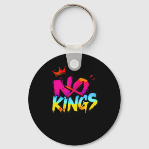 No Kings - Bold Graffiti Statement Sticker Sleutelhanger