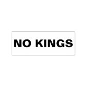 No Kings bold protest Rubberstempel (Afrduk)
