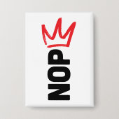 No Kings Button (Voorkant)