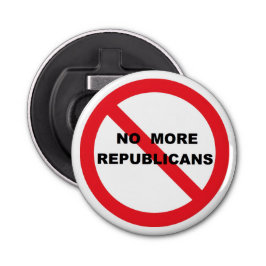 NO KINGS  BUTTON FLESOPENER