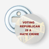 NO KINGS  BUTTON FLESOPENER (Voorkant)