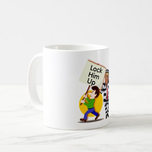 No Kings Coffee Mug Koffiemok (Voorkant links)