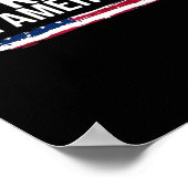 No Kings Day Classic Patriotic Style Poster (Hoek)