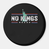 No Kings Day Retro Classic Design Magneet (Voorkant)