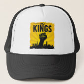 No Kings (DC Edition) Trucker Pet (Voorkant)