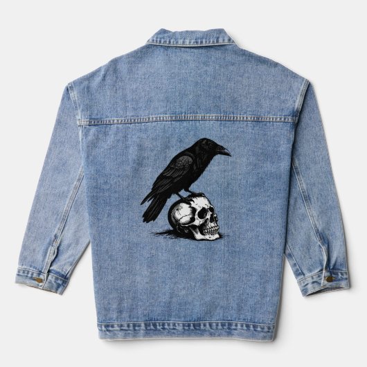 No Kings  Denim Jacket (Achterkant)