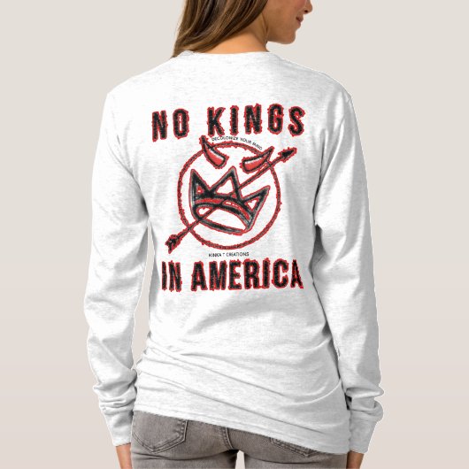 No Kings DYM T-shirt (Achterkant)