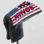 NO KINGS GOLFHEADCOVER (3/4 voorkant)